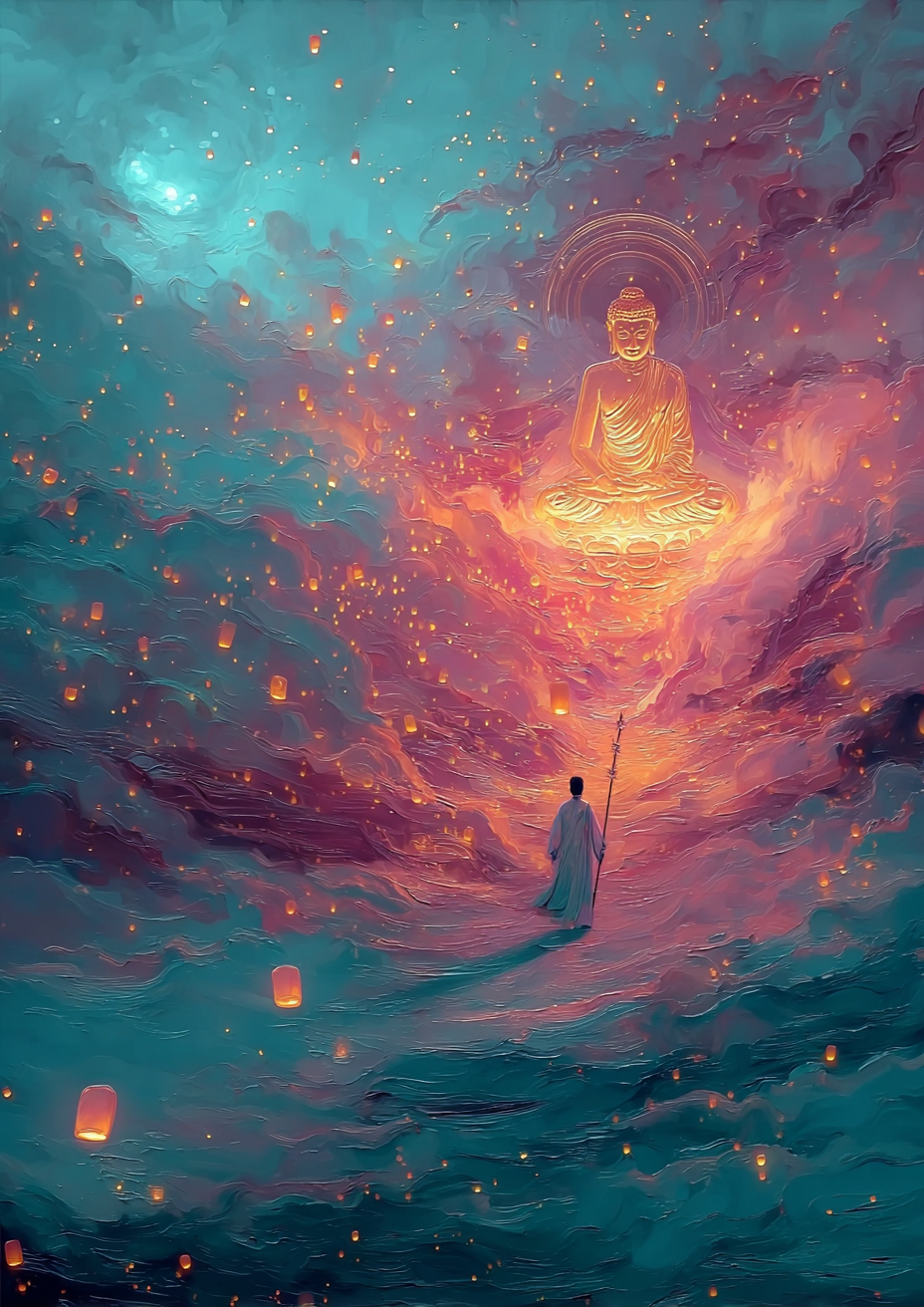 Dizang-S1-C01-A02: Mother and the Dharma Light